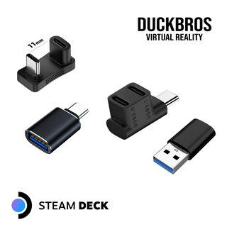 轉接頭 轉換頭|一分二、U型、Type-C 轉 USB|適用 Steam Deck DUCKBROS Brand