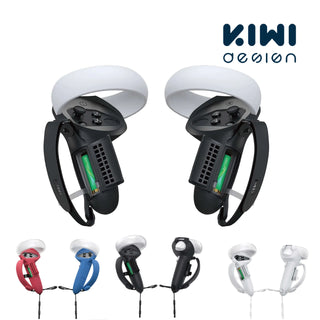 KIWI design|Quest 2 手柄保護套|黑灰藍三色|另有防撞環 KIWI design