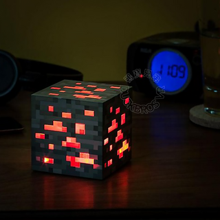 Minecraft 麥塊|鑽石礦燈 充電式小夜燈| 第三方周邊 Minecraft