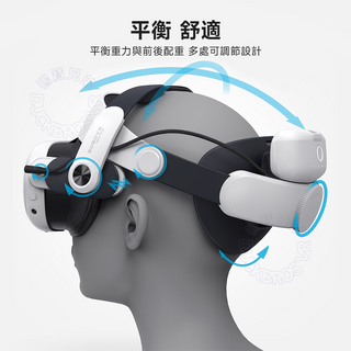 BOBOVR M3 Pro 電池頭戴|Quest 3/3S專用 BOBOVR