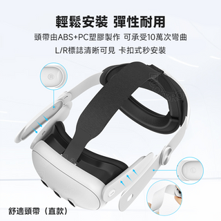 VR 舒適頭戴|相容於 Quest 3|直款、橫款 DUCKBROS Brand