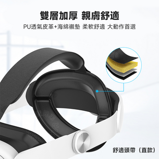 VR 舒適頭戴|相容於 Quest 3|直款、橫款 DUCKBROS Brand