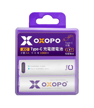 台灣認證|OXOPO USB Type-C 充電 鋰電池|相容於 Quest 3/3S/2/HP G2 DUCKBROS VR