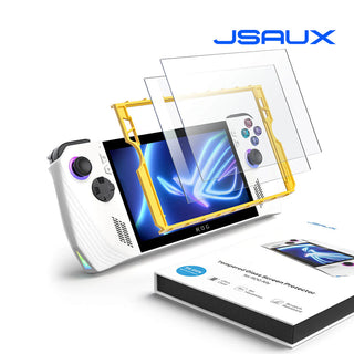 JSAUX 9H鋼化膜|相容於ROG Ally/Ally X JSAUX