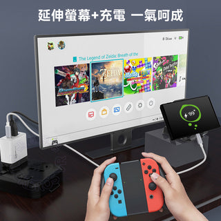 三合一電視轉接器|適用Switch/Steam Deck/ROG Ally X/OLED DUCKBROS Brand