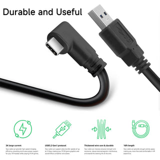 Quest Link 18W 五米 傳輸充電線 數據線 |相容於 Quest 3/3S/2/Pro DUCKBROS Brand