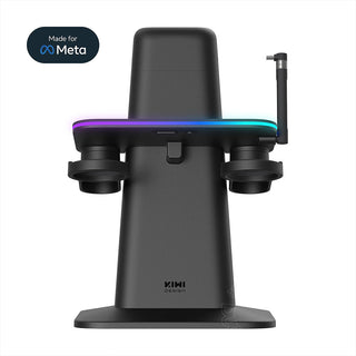 KIWI design|RGB 磁吸充電座 展示支架|相容於 Quest 3/3S/2/Pro KIWI design