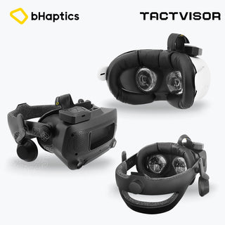代購|bHaptics 觸覺反饋面罩 TactVisor|適用 Quest、Valve Index、VIVE bHaptics