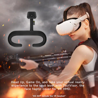 代購|bHaptics 觸覺反饋面罩 TactVisor|適用 Quest、Valve Index、VIVE bHaptics