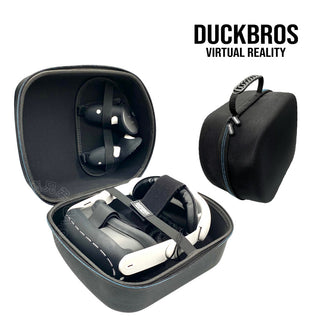 鴨寶牌 VR改裝收納包|黑灰二色|相容於 Quest 3/3S/2 適用 KIWI頭戴/BOBOVR M3/S3 PRO DUCKBROS Brand