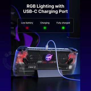JSAUX 幾碩|ROG Ally RGB 透明背板|改裝背板後蓋 保護殼 PC0110 JSAUX