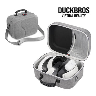 VR改裝頭戴收納包/側背包|相容於 Quest 3S/3|適用 BOBOVR M3/S3 Pro/KIWI 頭戴等 DUCKBROS Brand