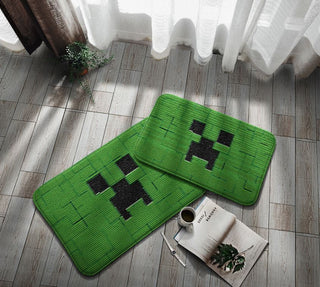 Minecraft 麥塊|地毯 苦力怕 史蒂夫 鑽石鎬|第三方周邊 Minecraft