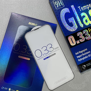 日本 BEVAS|iPhone 14 13 Pro Max 鋼化玻璃膜 高清 防窺 磨砂 保護膜 貼膜 BEVAS