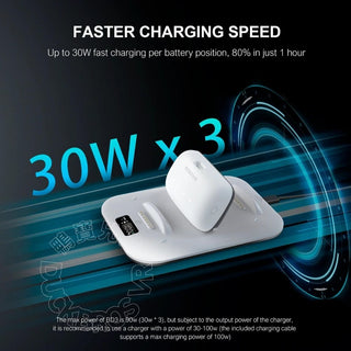 BOBOVR BD3 磁吸充電座 充電盤 充電底座 (不包含電池)|相容於 Quest 3/S3 Pro 等 BOBOVR