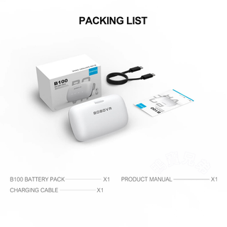 BOBOVR B100 電池|電池頭戴 替換電池|相容於 Quest 3 S3 Pro 等 BOBOVR