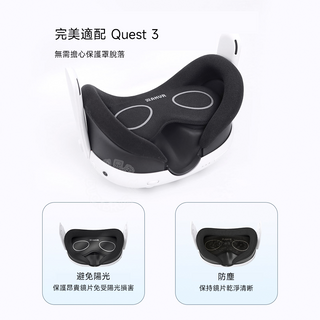 AMVR 矽膠防刮鏡框|相容於 Quest 3 AMVR