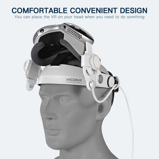 KKCOBVR VP1 舒適頭戴|相容於 Apple Vision Pro KKCOBVR