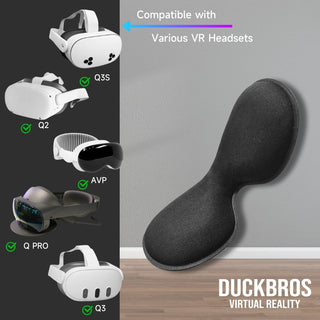 鴨寶牌 VR鏡頭保護蓋|相容於 Quest 3/3S/Pro/2/Apple Vision Pro 防塵蓋 DUCKBROS VR