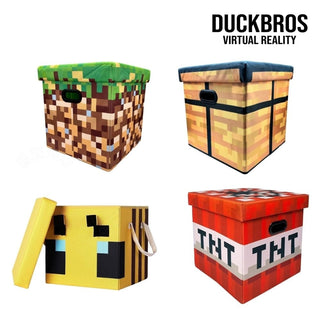 Minecraft 麥塊|收納凳 儲物箱 收納箱 收納椅 TNT 寶箱| 第三方周邊 Minecraft