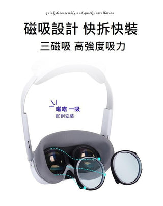 PICO 4 / 4 Ultra|近視鏡片|左右眼訂製 DUCKBROS Brand