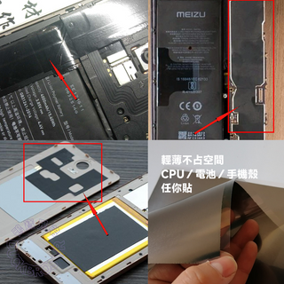石墨烯散熱貼|適用 Steam Deck/ROG Ally/CPU/SSD/電池 DUCKBROS Brand