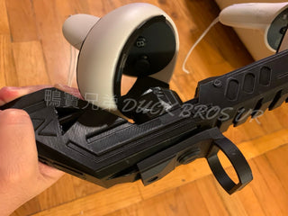 DUCKBROS|VR 射擊遊戲槍支架|磁吸設計|相容於 Quest 2 另有手槍 DUCKBROS Brand