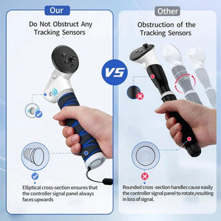 AMVR|三合一手柄延伸握把|相容於 Quest 3/3S 光劍棍 AMVR