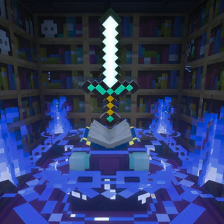 Minecraft 麥塊|發光鑽石劍 升級版|第三方周邊 Minecraft