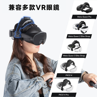 STARTRC 減壓頭戴|相容於 Quest 3S/3/2/PRO DUCKBROS VR