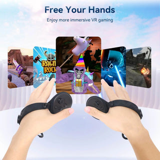 AMVR|VR 手柄套|電池開孔設計 方便換電池 另有加長款|相容於 Quest 3/3S AMVR