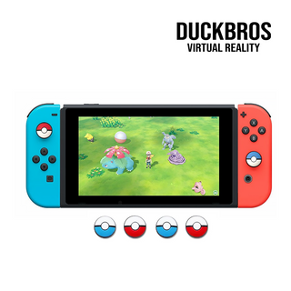 Switch|寶可夢 搖桿帽 寶可夢 神奇寶貝球 DUCKBROS Brand