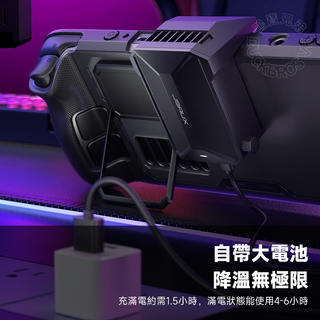 JSAUX 幾碩|散熱風扇 Steam Deck/OLED JSAUX