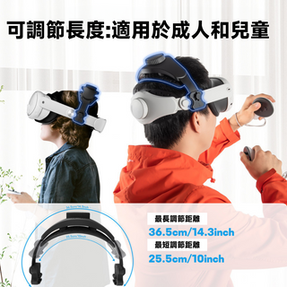 STARTRC 減壓頭戴|相容於 Quest 3S/3/2/PRO DUCKBROS VR