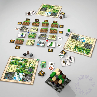 Minecraft 麥塊|桌遊 衝出地獄門、村莊英雄、我的世界| 第三方周邊 Minecraft