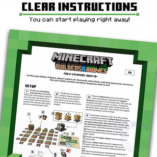 Minecraft 麥塊|桌遊 衝出地獄門、村莊英雄、我的世界| 第三方周邊 Minecraft