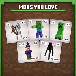 Minecraft 麥塊|桌遊 衝出地獄門、村莊英雄、我的世界| 第三方周邊 Minecraft
