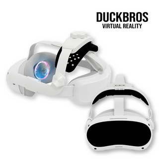 PICO 4/Pro 減壓頭戴|舒適透氣 可夾行動電源 DUCKBROS Brand