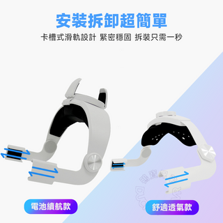 PICO 4/Pro 減壓頭戴|舒適透氣 可夾行動電源 DUCKBROS Brand