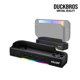 RGB 散熱底座|相容於 NS Switch 2 DUCKBROS Brand