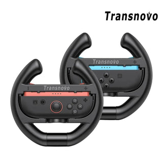 預購 Transnovo 賽車方向盤|相容於 Switch 2 Joy-Con 擴充 賽車 Transnovo
