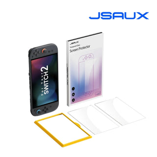 JSAUX 螢幕保護貼 | 相容於 NS Switch 2 霧面防眩光/HD高清 JSAUX