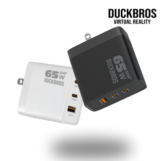 GaN氮化鎵 65W PD快充充電座|適用VR/Steam Deck/手機 DUCKBROS Brand