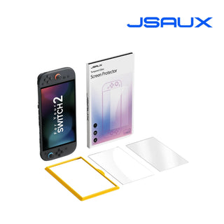 JSAUX 螢幕保護貼 | 相容於 NS Switch 2 霧面防眩光/HD高清 JSAUX
