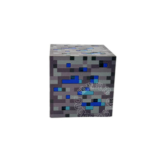 Minecraft 麥塊|鑽石礦燈 充電式小夜燈| 第三方周邊 Minecraft