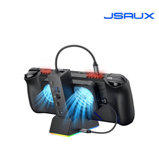 JSAUX 幾碩 六合一/七合一 擴充底座 擴充塢|相容於 Steam Deck/OLED/ROG Ally/Ally X JSAUX