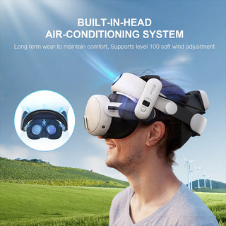 BOBOVR S3 Pro|對流空調電池頭戴|相容於 Quest 3/3S BOBOVR