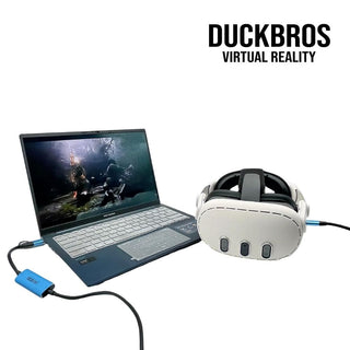 HDMI Link 投屏轉接線|相容於 Quest 3/3S/2/Steam Deck/ROG Ally X DUCKBROS VR