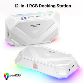 JSAUX 幾碩|幾碩 12合一底座 RGB擴充塢|Steam Deck/OLED/ROG Ally X JSAUX