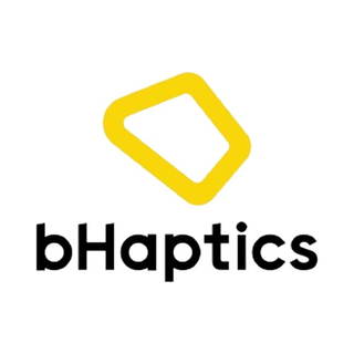 bHaptics標誌 - 全身觸覺反饋技術的領導者